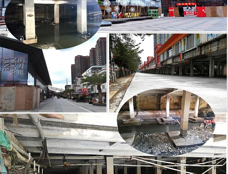 河床上建筑物加固设计与施工